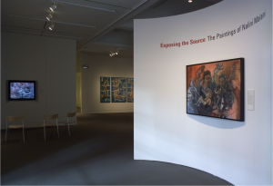 Exposing the Source: Paintings by Nalini Malani PEM photo by Walter Silver